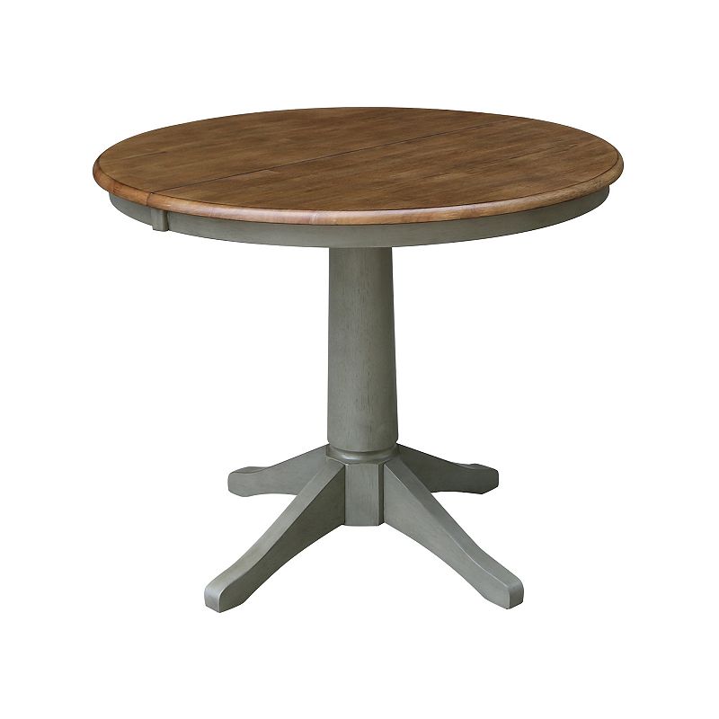 34038259 International Concepts Round Pedestal Dining Table sku 34038259