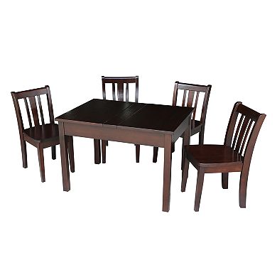 International Concepts San Remo Juvenile Lift-Top Dining Table & Chair 5-pc. Set
