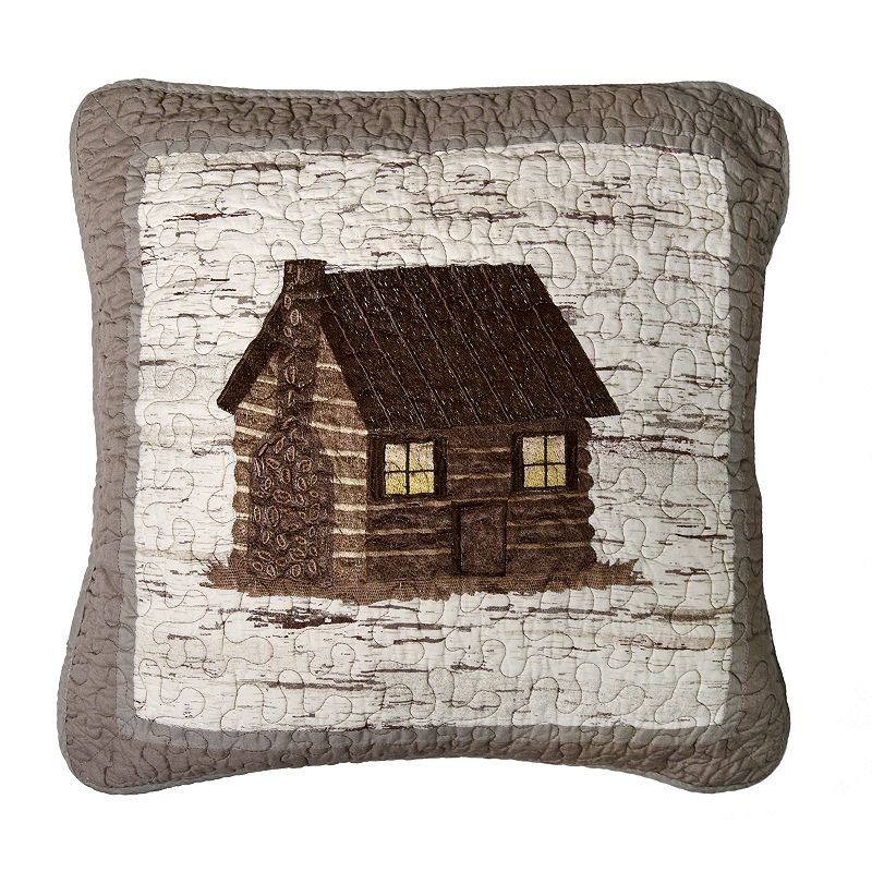 Donna Sharp Birch Forest Cabin Decorative Pillow, Multicolor, Fits All