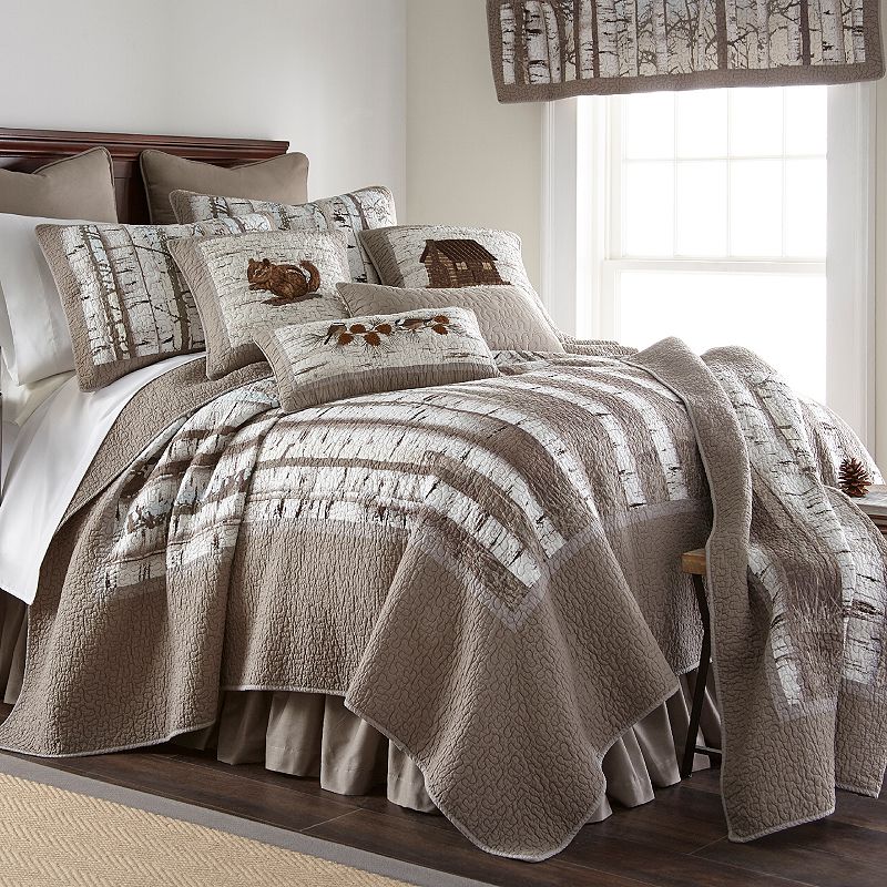 76056050 Donna Sharp Birch Forest Quilt or Sham, Multicolor sku 76056050