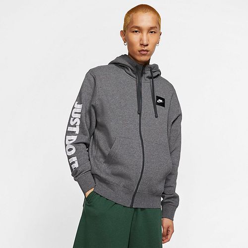 Charcoal grey nike online sweatshirt