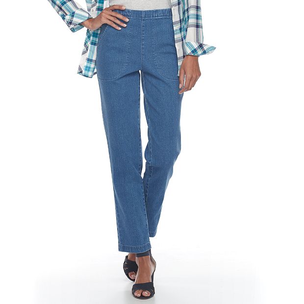 Kohls lee best sale pull on jeans