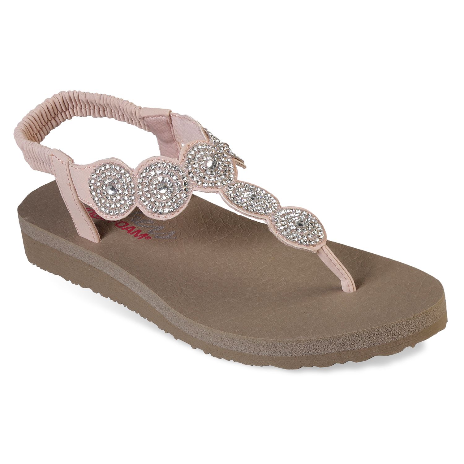 skechers cali women's flip flops