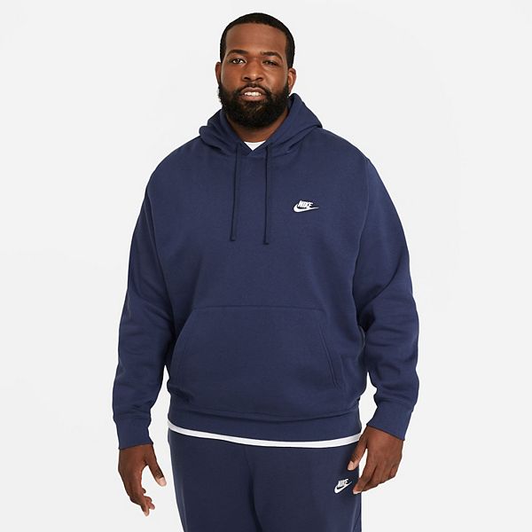 Nike Sportswear Club Fleece Pullover Hoodie Size 3XL (Midnight Navy/Midnight Navy)