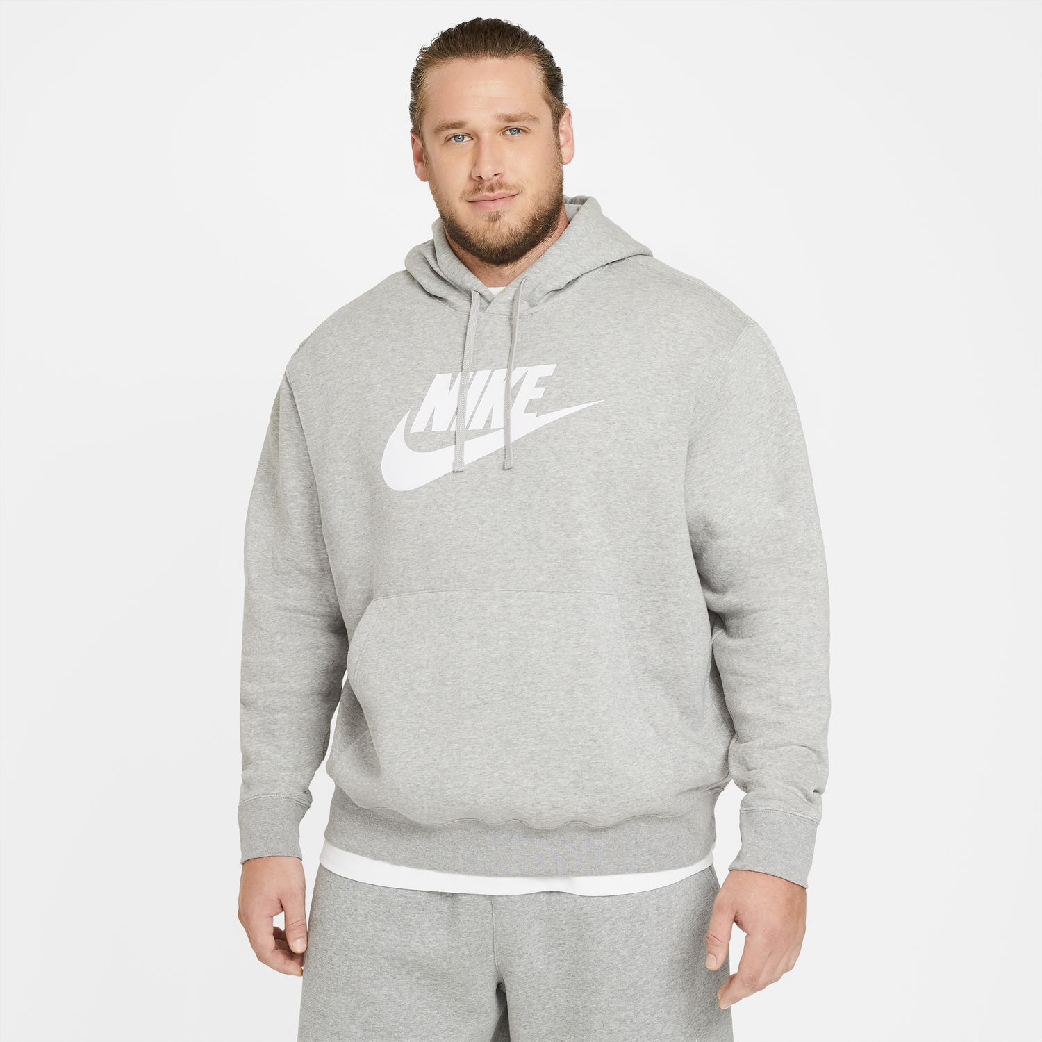 big & tall nike sportswear club fleece pullover hoodie