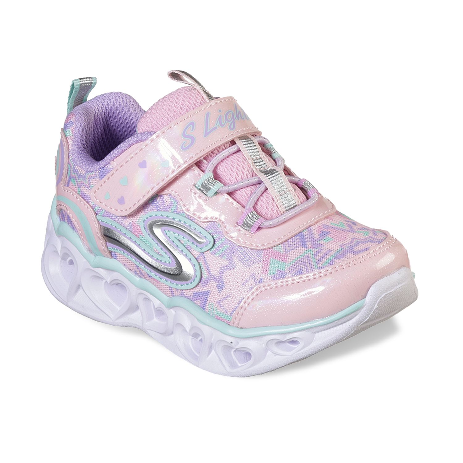 Skechers S Lights Heart Lights Toddler 