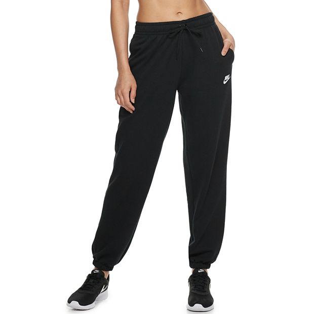 Nike Trend Fleece loose fit cuffed sweatpants in black - BLACK - ShopStyle  Pants