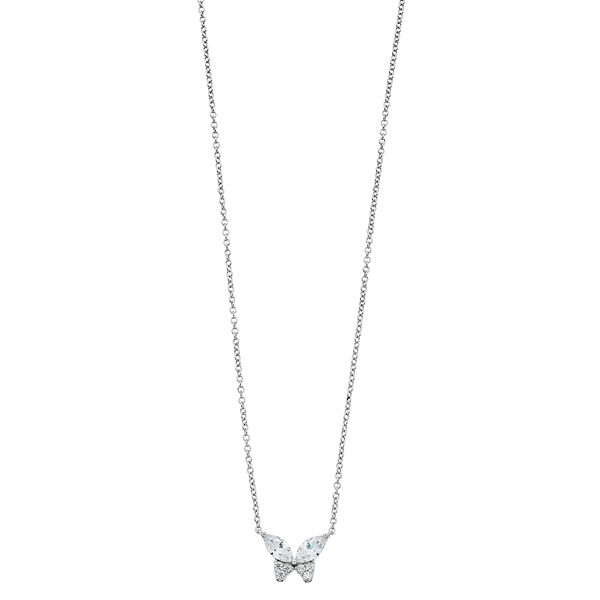 Cubic zirconia on sale butterfly choker