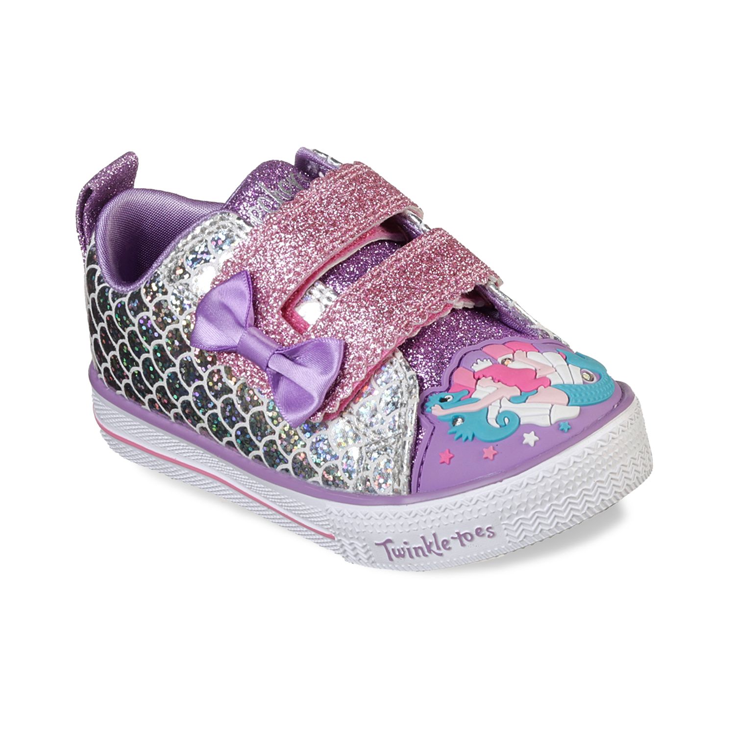 skechers lite dreamz ii toddler girls light up sneakers