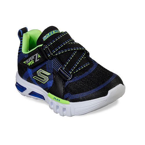 Skechers S Lights Flex-glow Parrox Toddler Boys' Light Up Shoes