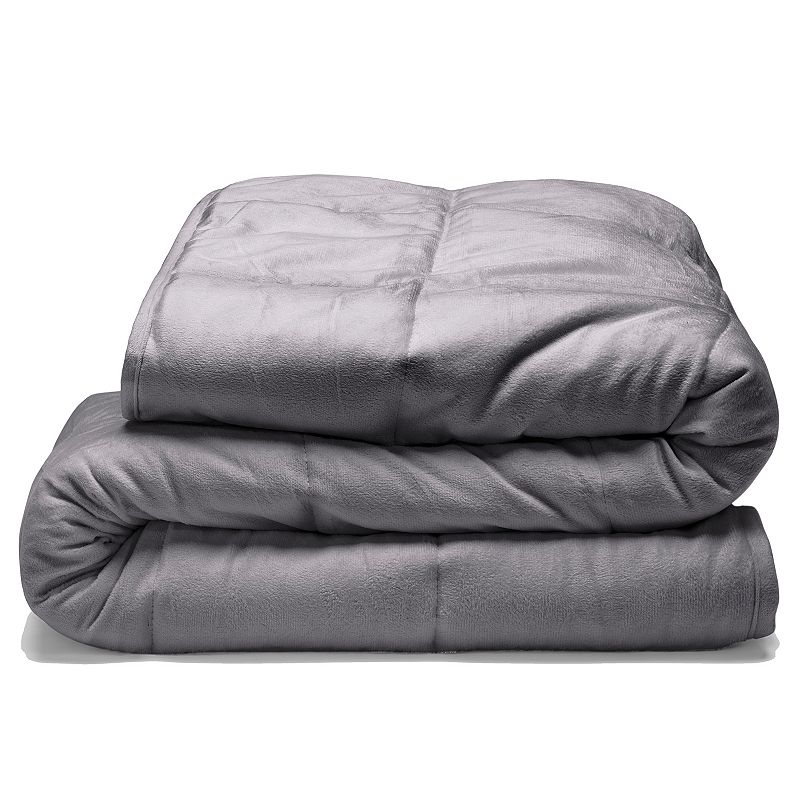 UPC 022415000284 product image for Tranquility Weighted Blanket, Grey, 18 LBS | upcitemdb.com