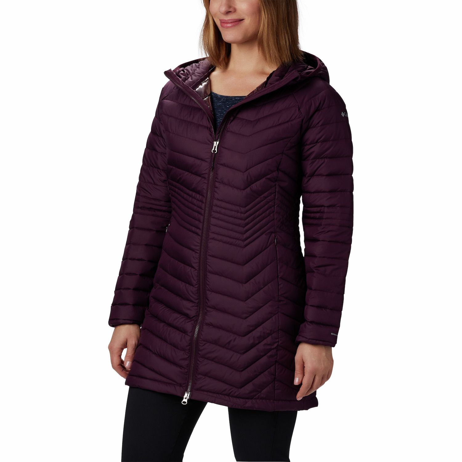 columbia powder lite light hooded jacket