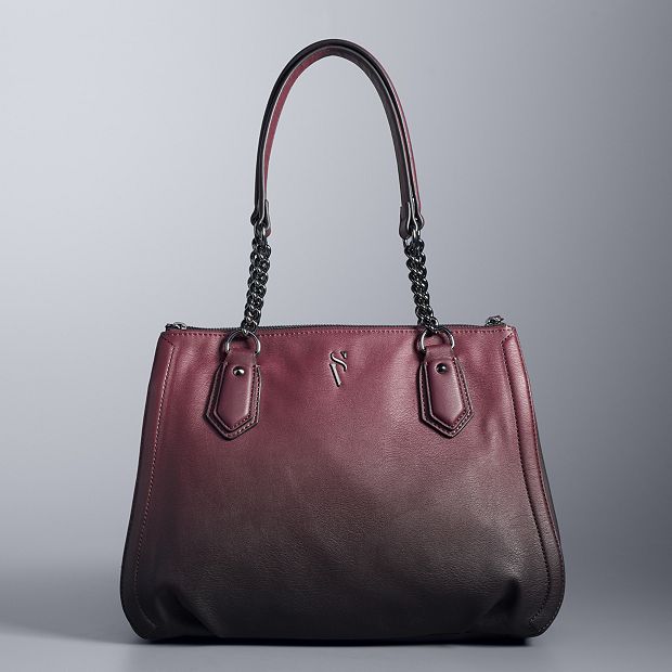 Simply Vera Vera Wang Bedford Triple Entry Satchel
