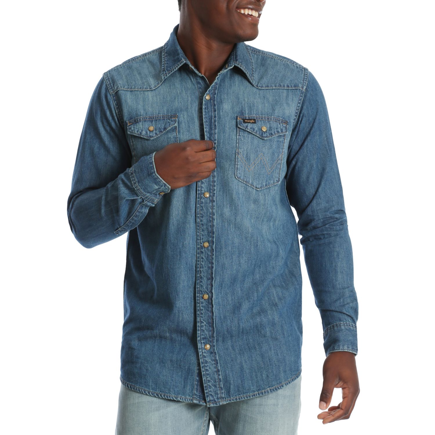 wrangler western shirts