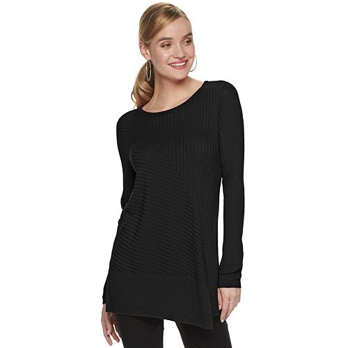 Women's Apt. 9® Asymmetrical Pullover Sweater