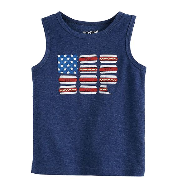 Details about   Baby Boy Jumping Beans Patriotic Slubbed 18 Months Tank Top ~NWT~RETAIL $12 