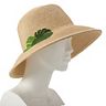 Women's Sonoma Goods For Life™ Embroidered Leaf Floppy Hat