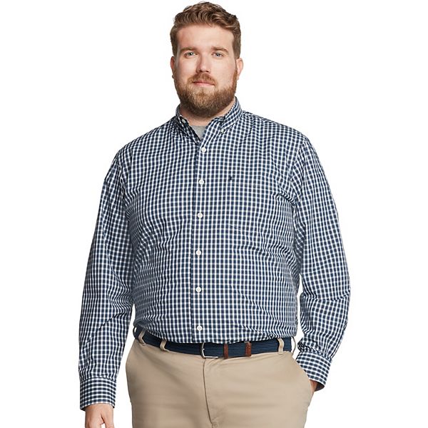Big & Tall IZOD Sportswear Premium Essentials ClassicFit Plaid Stretch