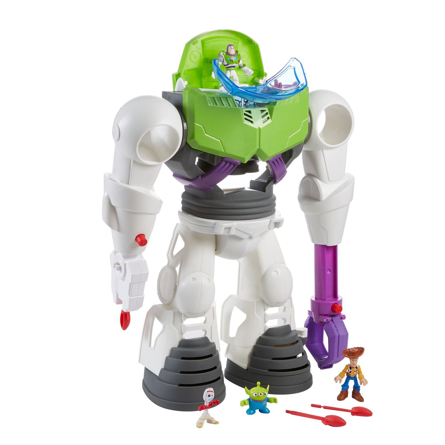 imaginext buzz bot