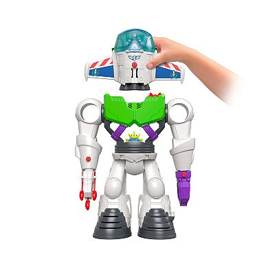 Fisher-Price Toy Story 4 Imaginext Buzz Lightyear Robot with Bonus Figures