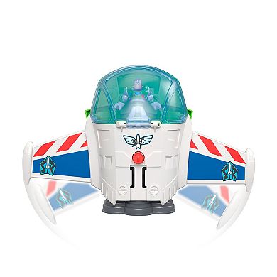 Fisher-Price Toy Story 4 Imaginext Buzz Lightyear Robot with Bonus Figures
