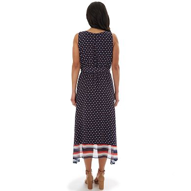 Women's Apt. 9® Sleeveless Sharkbite Maxi Dress