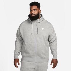 Grey nike sweater online zip up