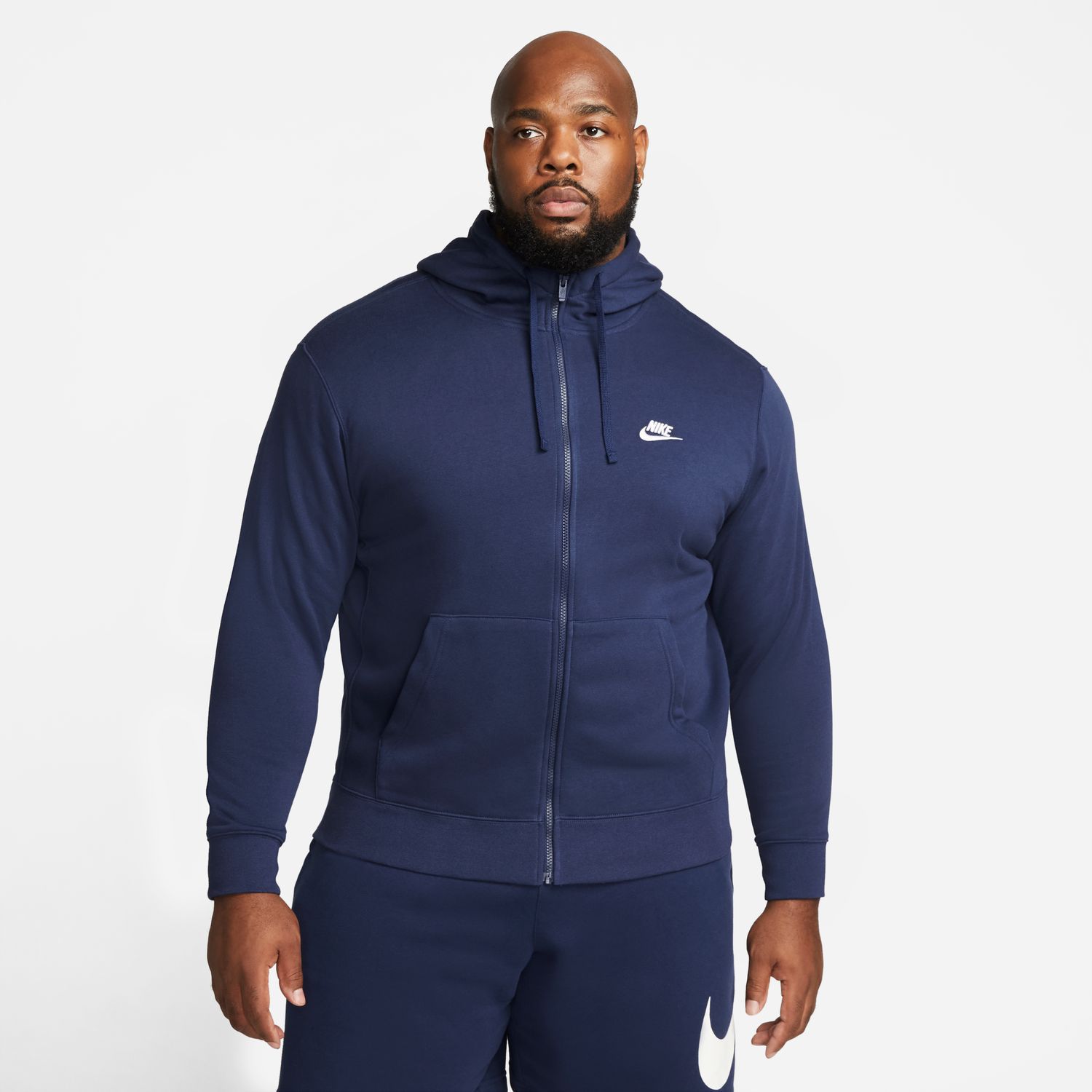 navy blue nike sweatshirt