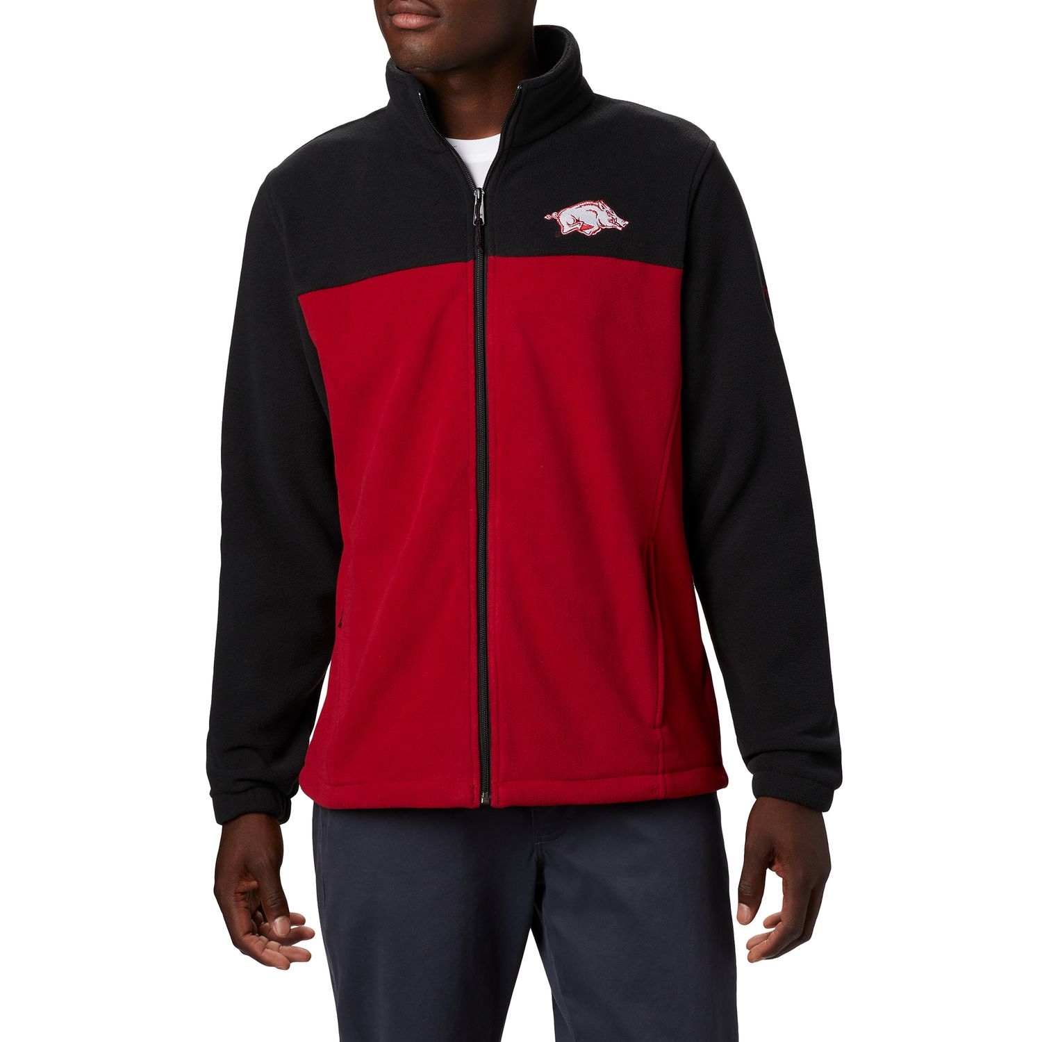 kohls mens columbia fleece jacket
