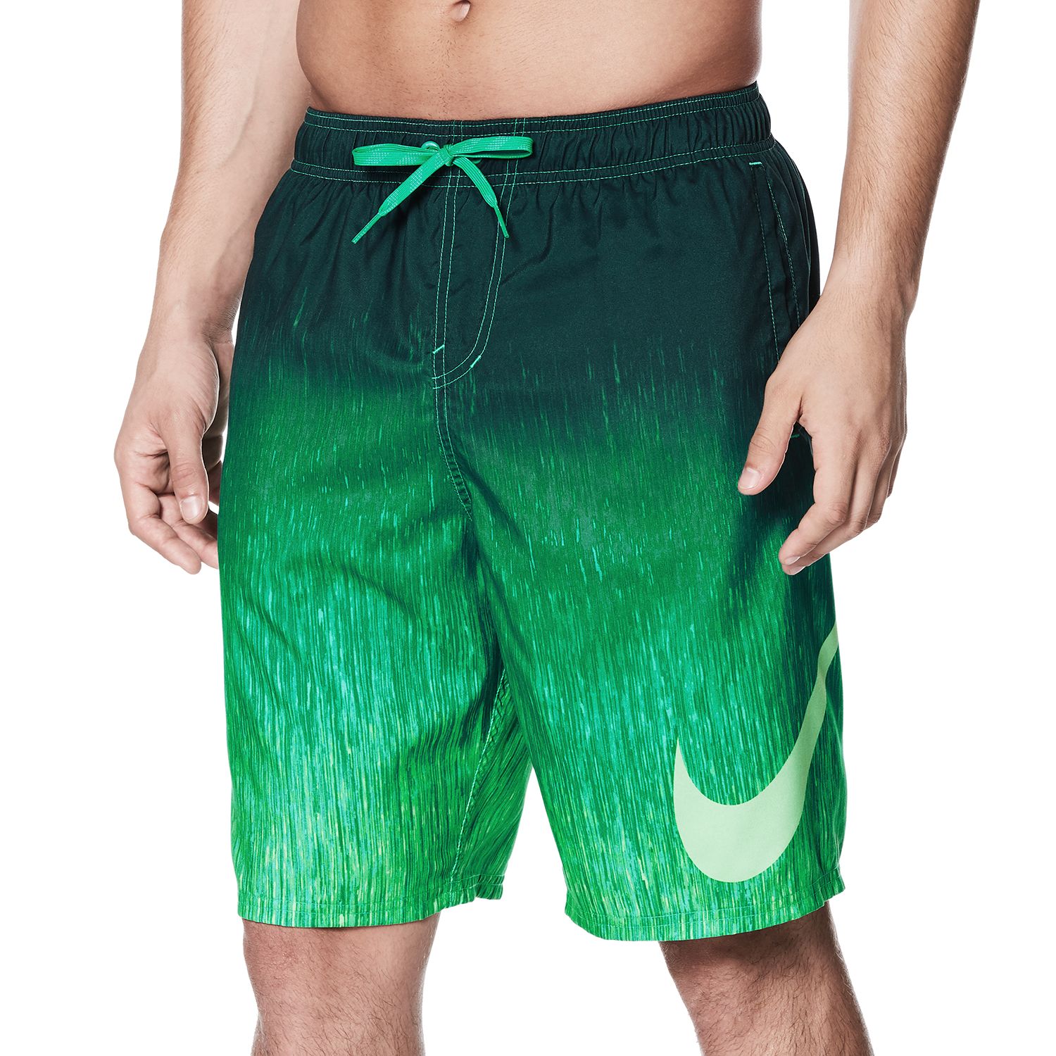 kohls nike swim trunks