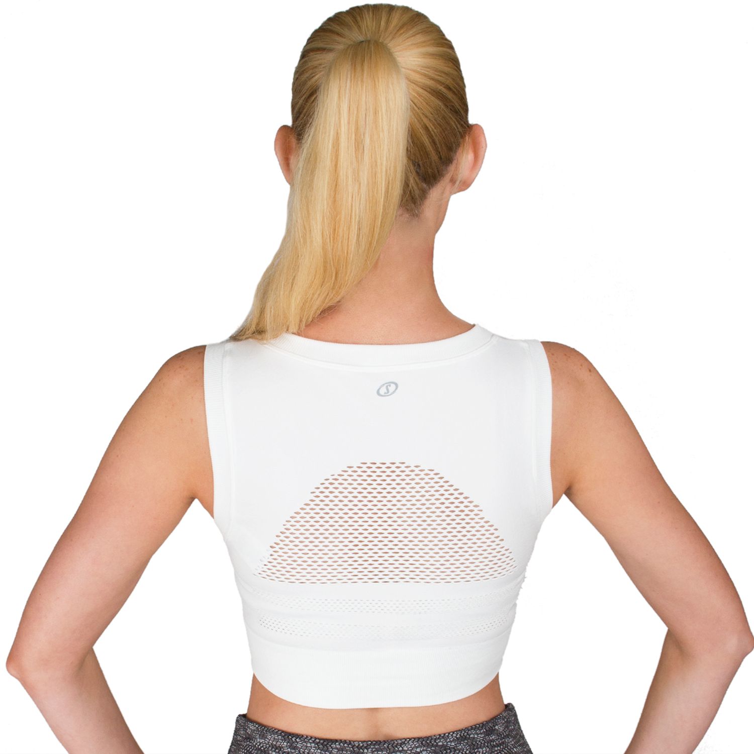 seamless crop top bra