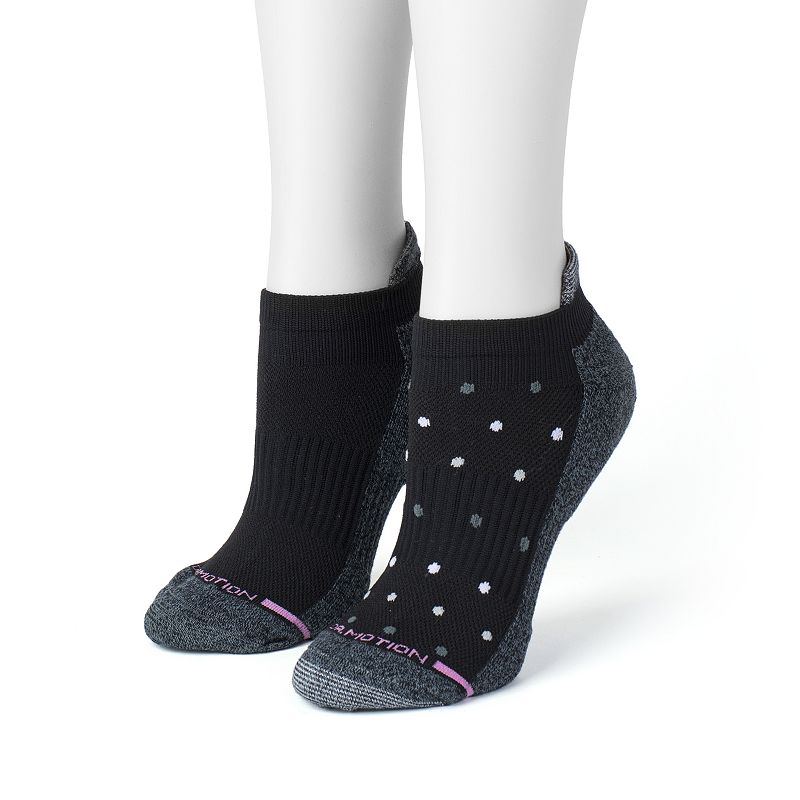 81113055 Womens Dr. Motion 2-Pk. Compression Ankle Socks, S sku 81113055