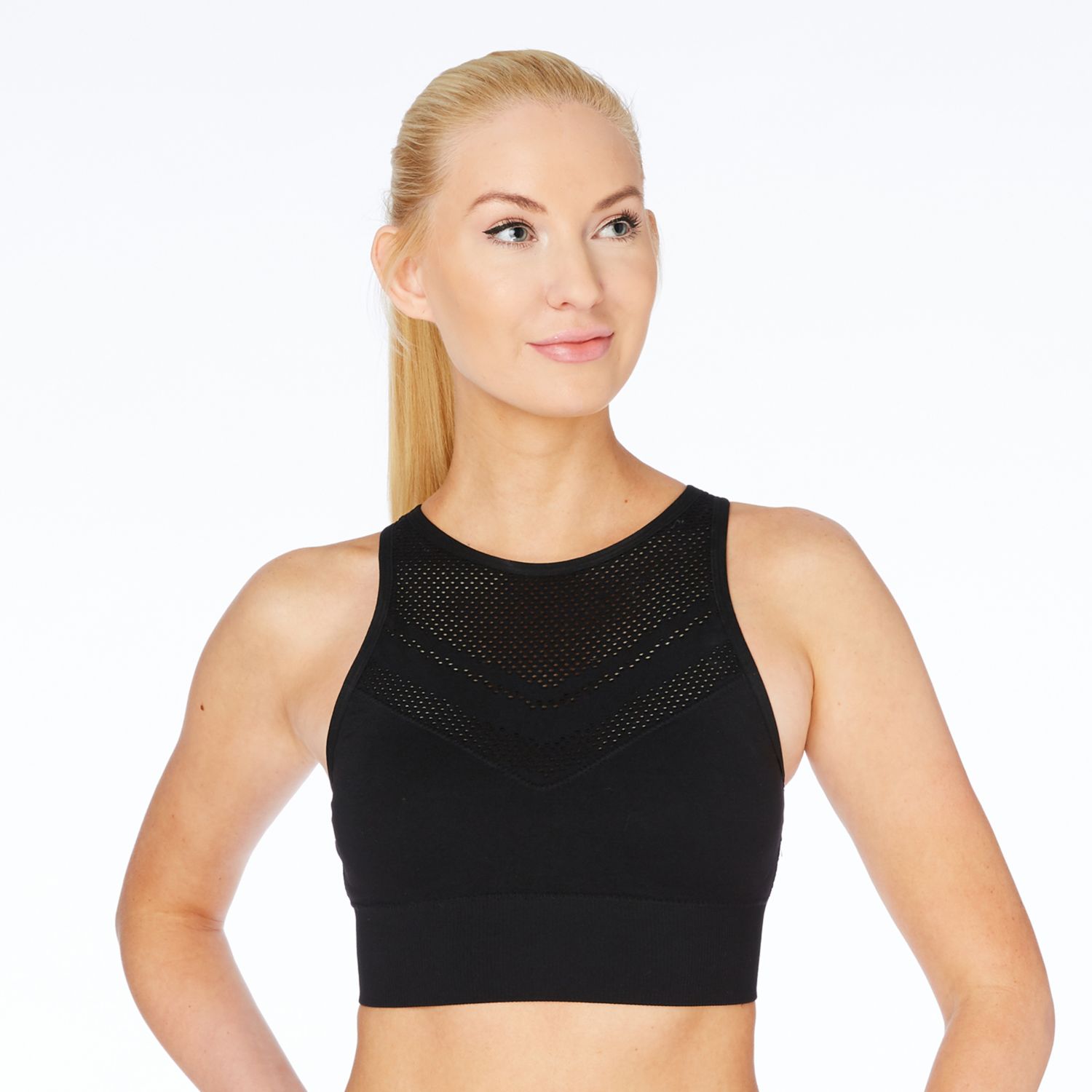 spalding sports bra