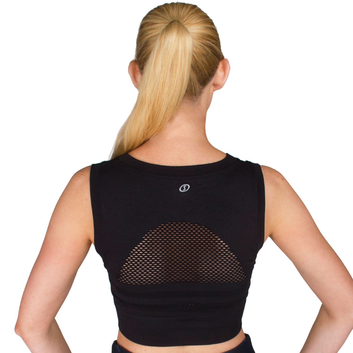 seamless crop top bra