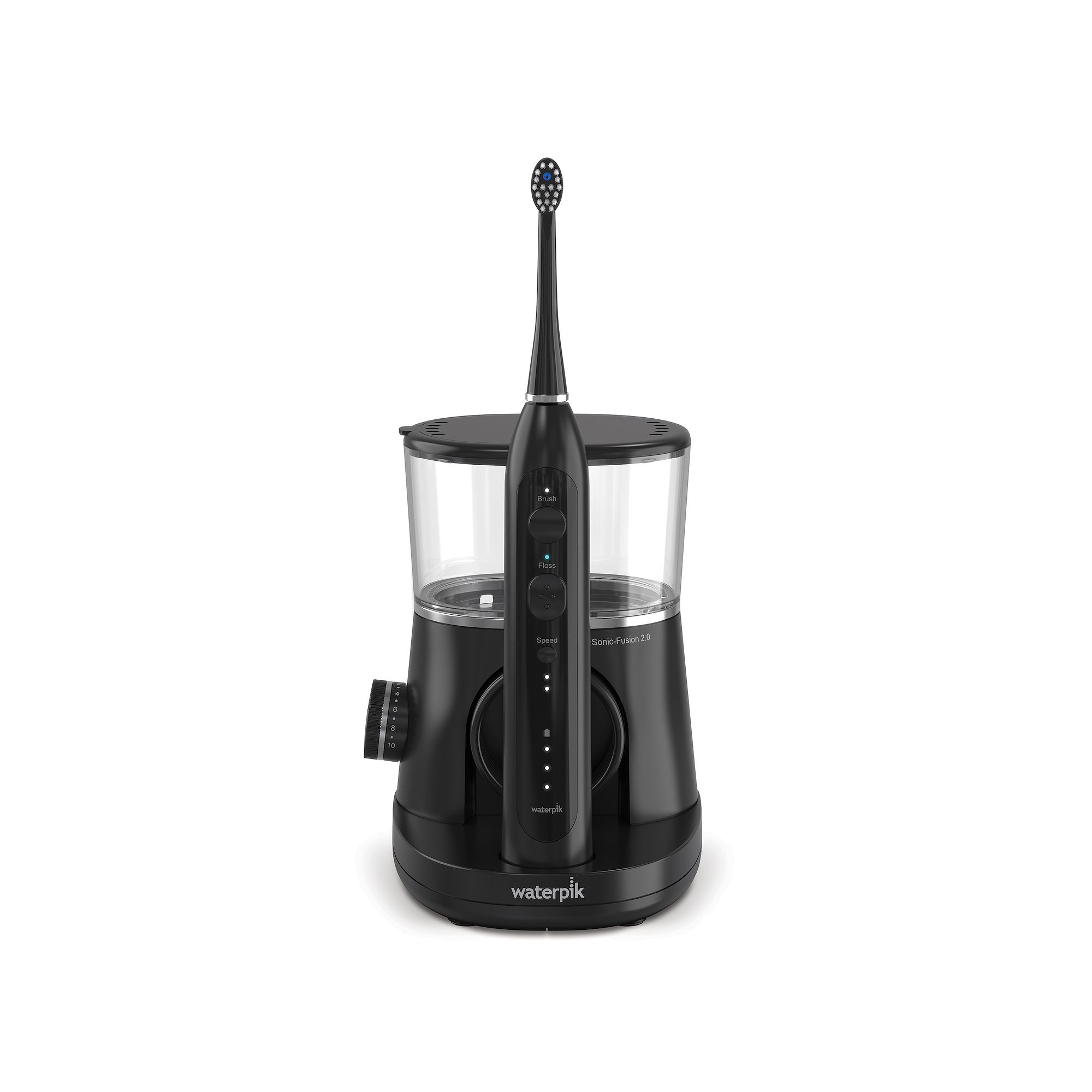 Waterpik Sonic Fusion Flossing Electric Toothbrush, Black