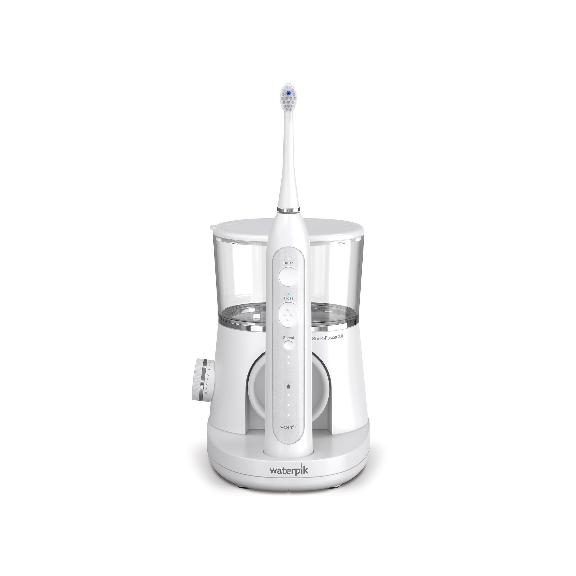 Waterpik Sonic Fusion Flossing Electric Toothbrush, White