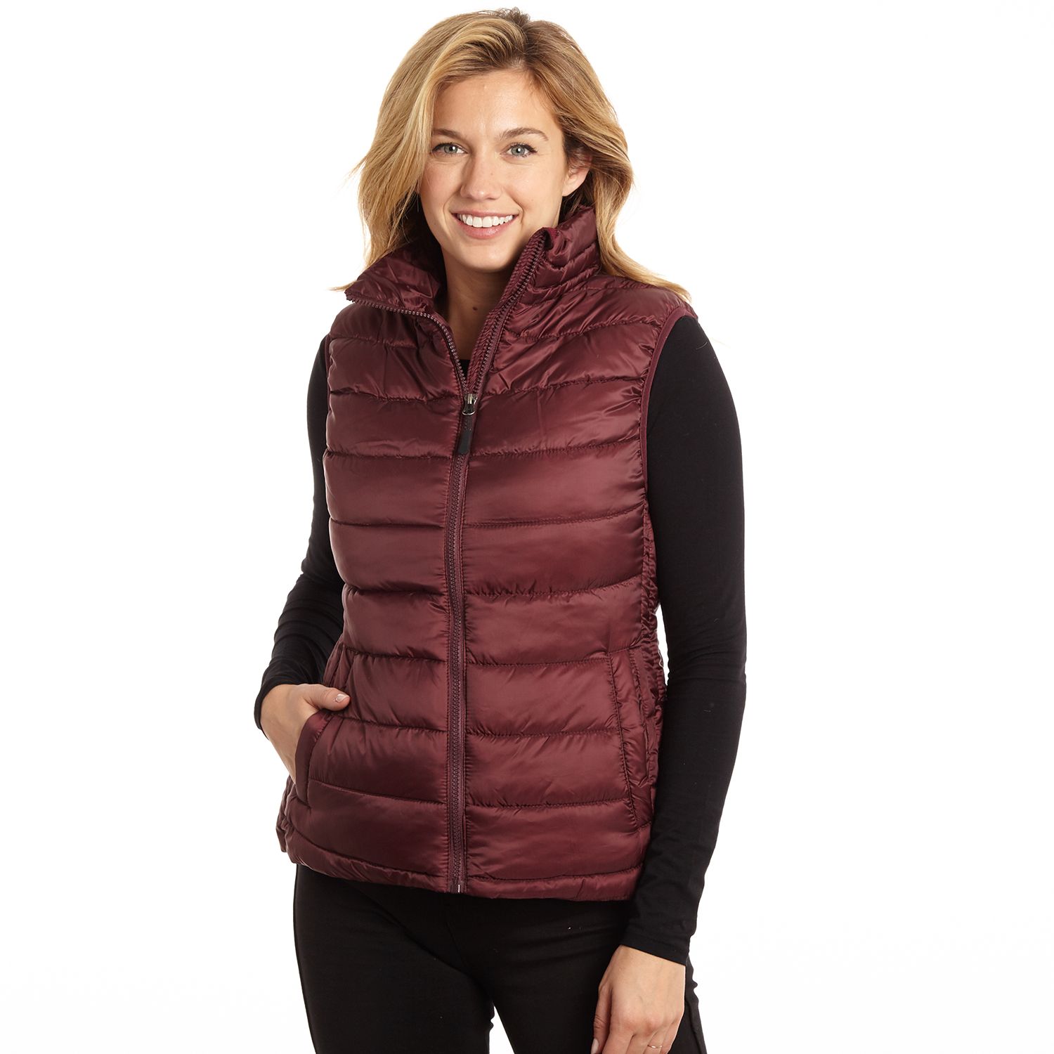 women's plus size winter vests