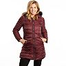 Women's Excelled Faux-Fur Hooded Puffer Coat