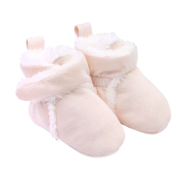 Baby Girl Carter s Pink Wrap Slipper Booties