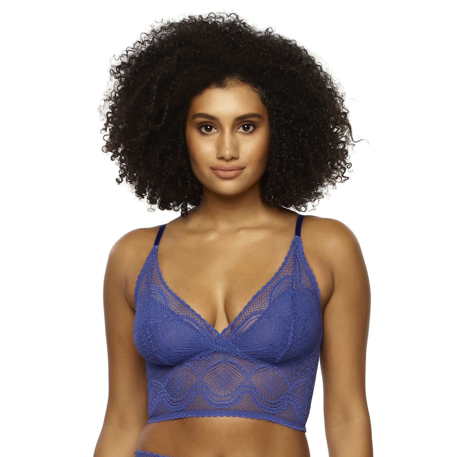 Jezebel Bralette De Encaje Para Mujer, Rosado