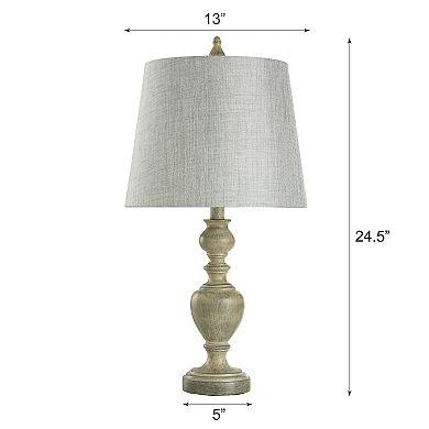 Carol Distressed Table Lamp