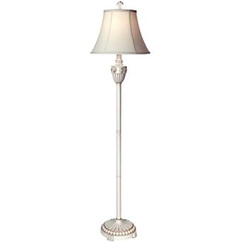 Distressed Faux Seashell Floor Lamp