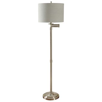 Brushed Arm Floor Lamp