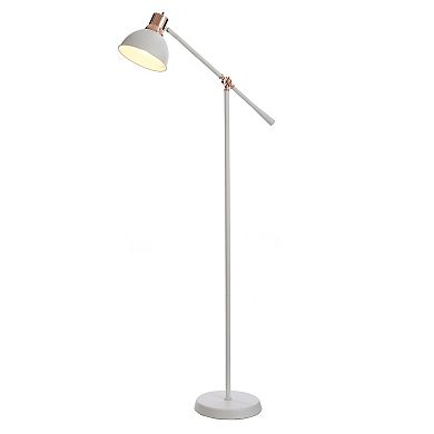 White Adjustable Floor Lamp