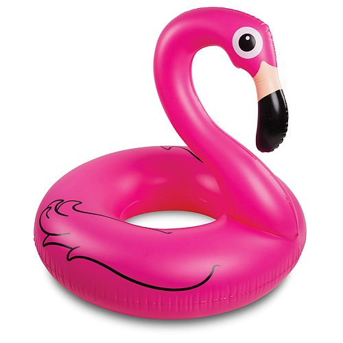 big pink flamingo float