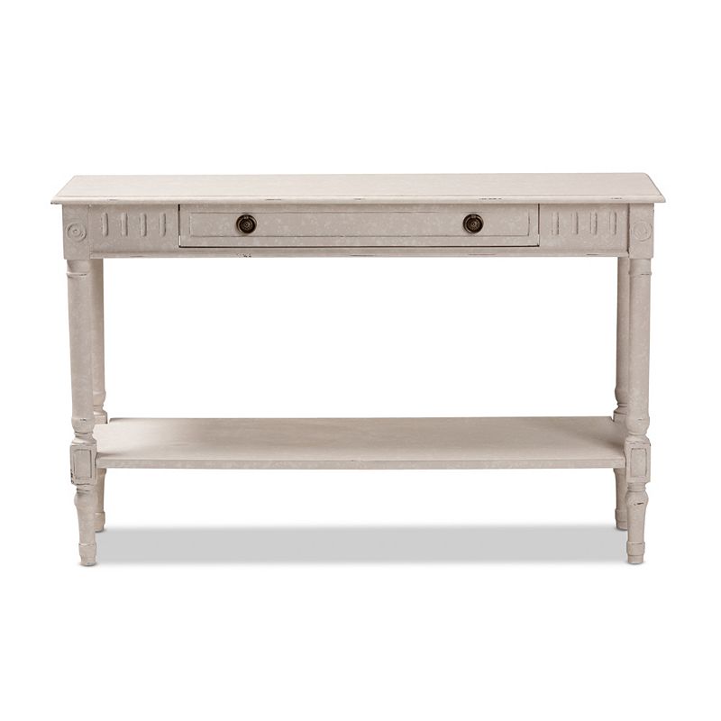 37279303 Baxton Studio Ariella Console Table, White sku 37279303