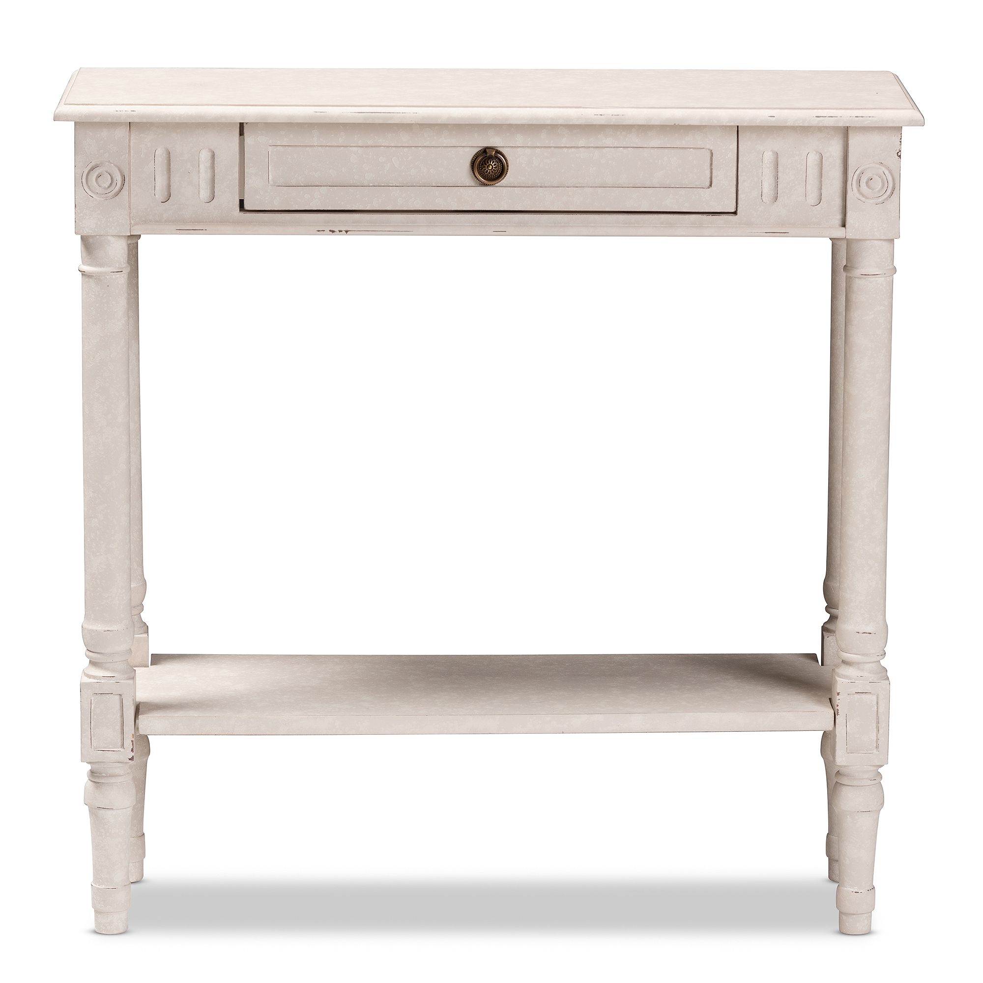 Baxton Studio Ariella Medium Console Table, White