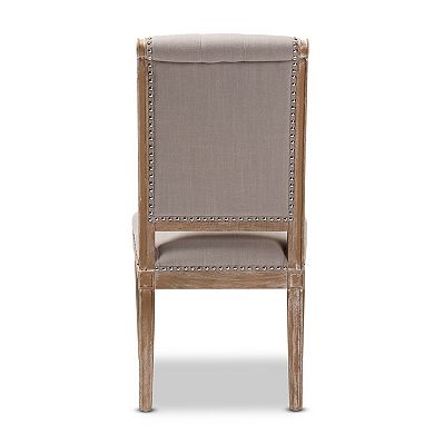 Baxton Studio Charmant Beige Dining Chair