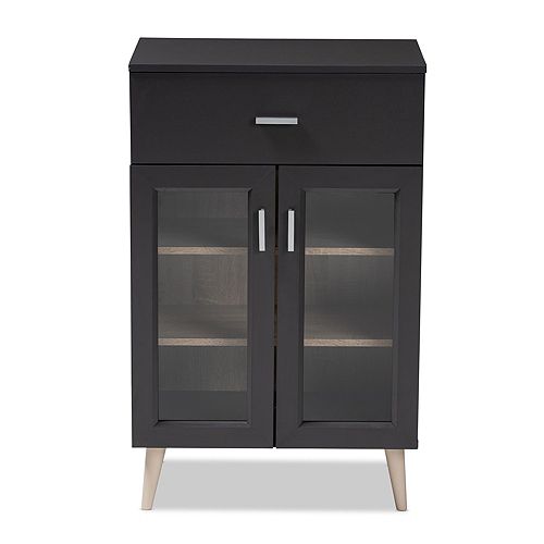 Baxton Studio Jonas Kitchen Storage Cabinet