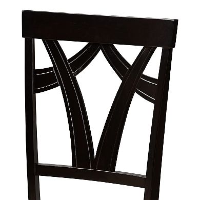 Baxton Studio Sylvia Dining Chair 2-piece Set